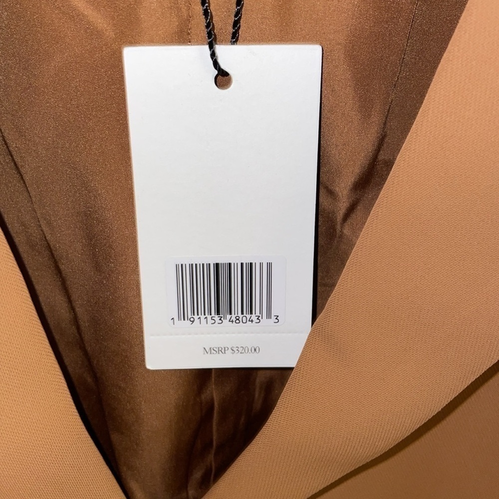 NWT Jason Wu Cropped Lined Single Button Blazer i… - image 4